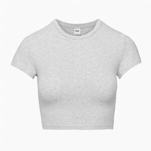 TNA Light Gray Women's Crop Top